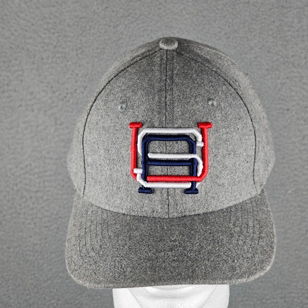 RSVLTS The Roosevelts USA‎ Sloped Crown Baseball Hat Cap Gray Snapback